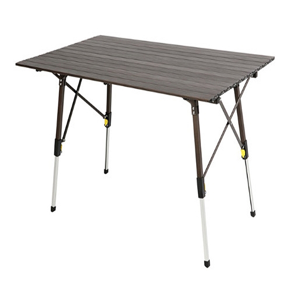 팀버리지 롤링 블랙 테이블 캠핑테이블 야외용 알루미늄 캠핑용 110x69x70cm